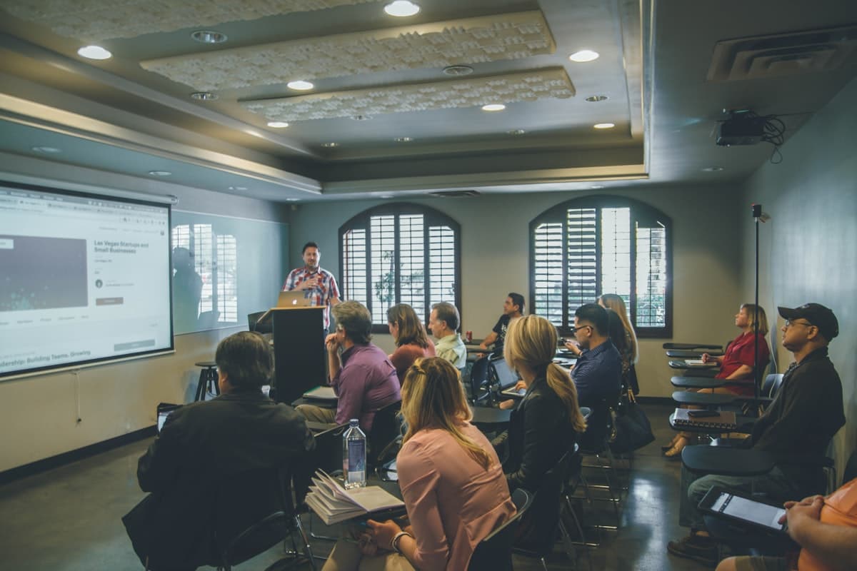 One-on-one mentorship session